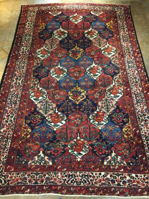 Antique Bakshaish rugs from Northwestern Part of Iran or Persia. 11'4"x14'3"