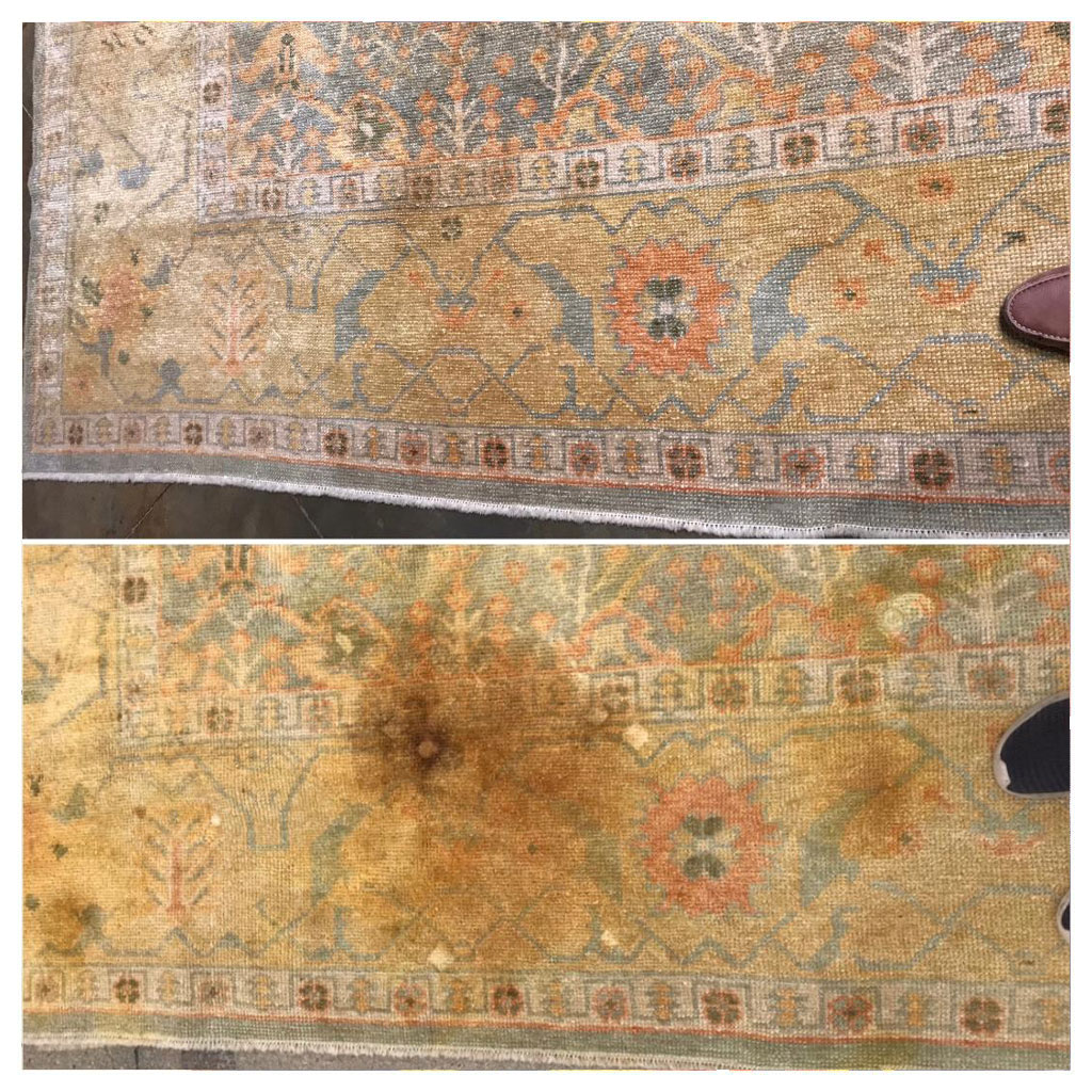 Rug Cleaning Result